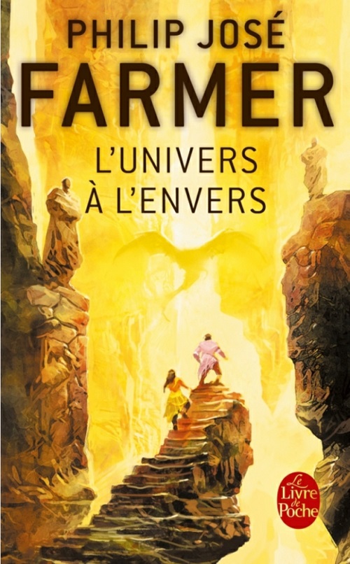 L'univers à l'envers, réédition @ 2014 Le Livre de Poche | Illustration de couverture @ Alain Brion