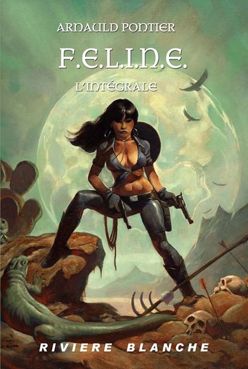 F.E.L.I.N.E., l'intégrale @ 2020 Rivière Blanche | Illustration de couverture @ Mike Hoffman | 🛒 Acheter le livre