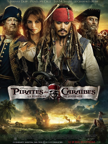Pirates des Caraïbes : 4. La Fontaine de Jouvence | Pirates of the Caribbean : On Stranger Tides | 2011