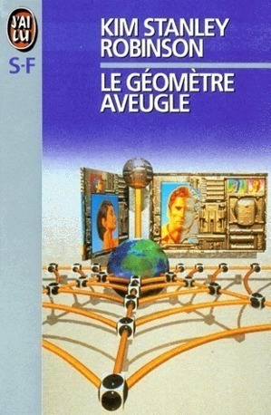 Le géomètre aveugle, réédition @ 1995 J'ai Lu | Illustration de couverture @ Barclay Shaw