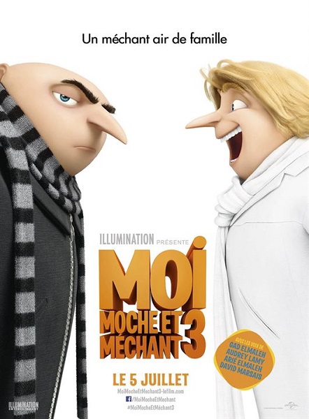 Moi, moche et méchant 3 | Despicable Me 3 | 2017