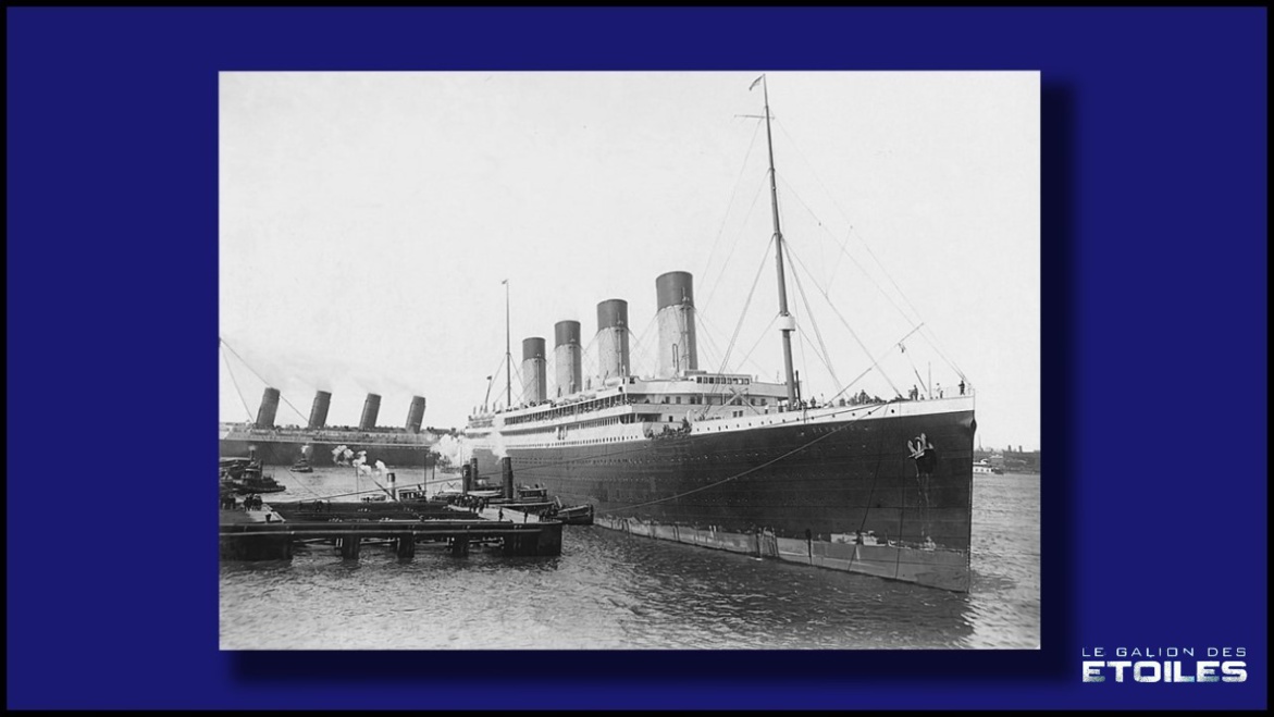Olympic / Britannic - Les deux frères du Titanic et une curieuse personne...