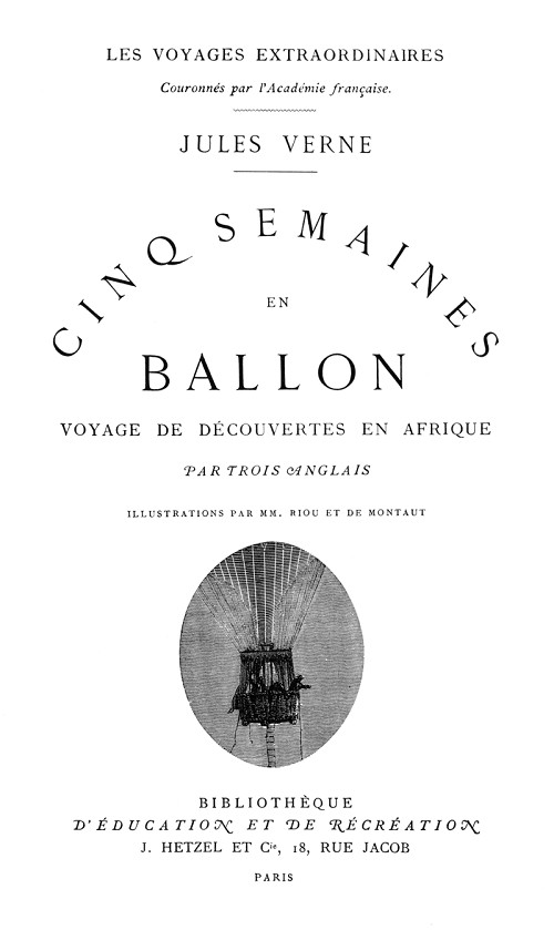 Cinq Semaines en Ballon | Jules Verne | 1863