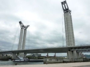 Le Pont Gustave-Flaubert | Photo issue de Wikipédia