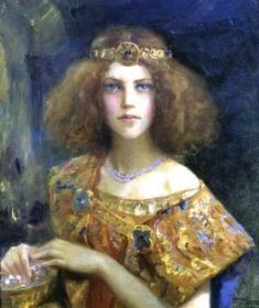 Salammbô, peinture par Gaston Bussière, 1907 | Photo issue de Wikipédia