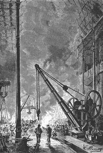 Stahlstadt, la Cité de l'Acier | Par Léon Benett — http://jv.gilead.org.il/rpaul/Les%20cinq%20cents%20millions%20de%20la%20B%C3%A9gum/, Domaine public, https://commons.wikimedia.org/w/index.php?curid=15023269 Stahlstadt, la Cité de l'Acier | Par Léon Benett — http://jv.gilead.org.il/rpaul/Les%20cinq%20cents%20millions%20de%20la%20B%C3%A9gum/, Domaine public, https://commons.wikimedia.org/w/index.php?curid=15023269