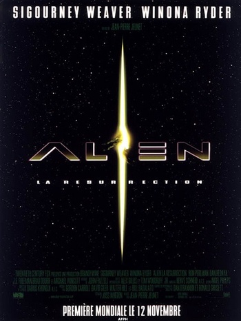 Alien, la résurrection (Jean-Pierre Jeunet, 1997) Alien, la résurrection (Jean-Pierre Jeunet, 1997)