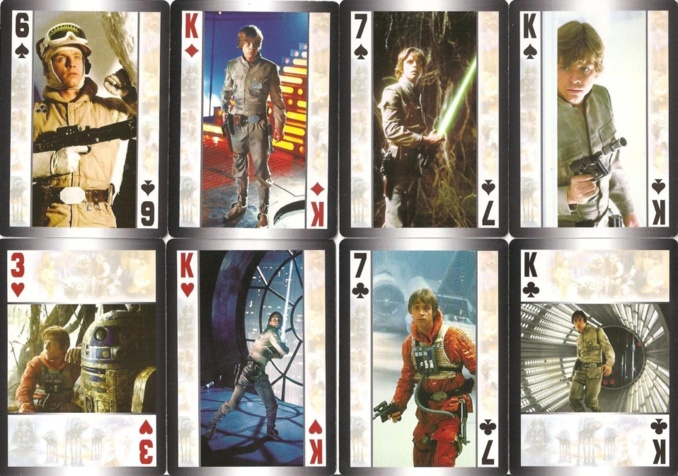 Star Wars : posters des films | Jeu de cartes | 1980 Star Wars : posters des films | Jeu de cartes | 1980