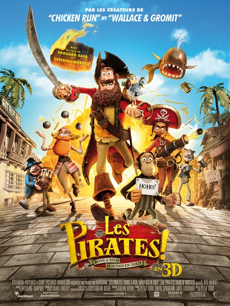 Les Pirates ! Bons à rien, mauvais en tout (The Pirates ! In an Adventure with Scientists ! 2012)