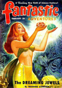 Couverture de Fantastic Adventures | Février 1950 Couverture de Fantastic Adventures | Février 1950