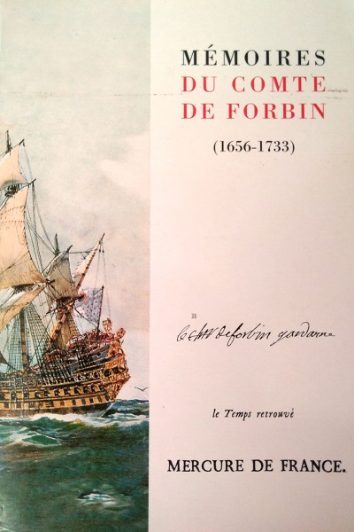 Mémoires du Comte de Forbin | Claude de Forbin | 1656-1733