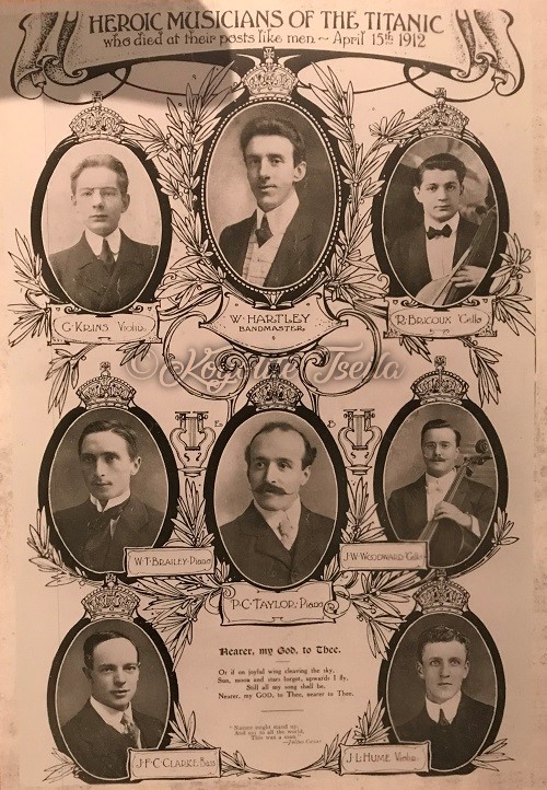 Krins Un violoniste méconnu sur un célèbre navire...