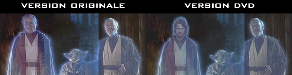 Star Wars - Hologramme d’Anakin retouché