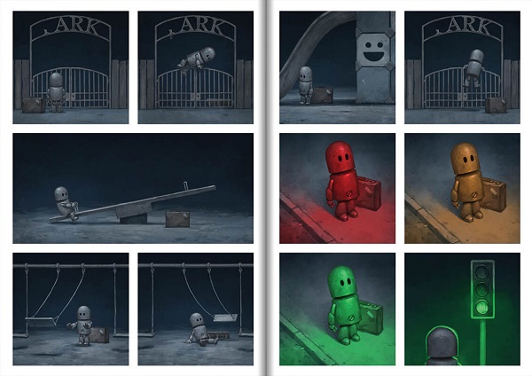 The Tourist, histoire en 8 pages | Transmissions no 1 | Illustrations @ Matt Dixon The Tourist, histoire en 8 pages | Transmissions no 1 | Illustrations @ Matt Dixon