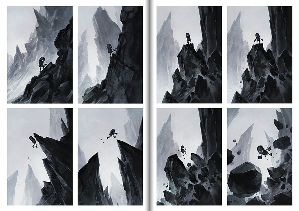 Progress, histoire en 6 pages | Transmissions no 2 | Illustrations @ Matt Dixon Progress, histoire en 6 pages | Transmissions no 2 | Illustrations @ Matt Dixon