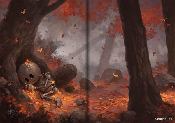 A Matter of Time, illustration double page | Transmissions no 3 | Illustration @ Matt Dixon A Matter of Time, illustration double page | Transmissions no 3 | Illustration @ Matt Dixon