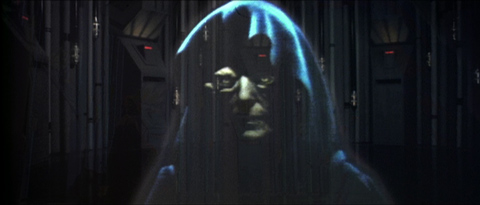 The Emperor in the original 1980 version of The Empire Strikes Back portrayed by Marjorie Eaton | By A screenshot of The Empire Strikes Back., Fair use, https://en.wikipedia.org/w/index.php?curid=17644797