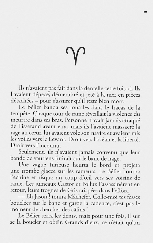 Chapitre 1 - Bélier Chapitre 1 - Bélier