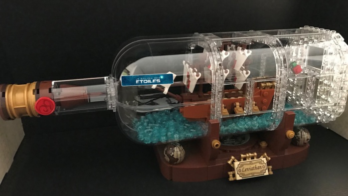 Bateau dans une Bouteille | Ship in a Bottle | Levianthan | LEGO
