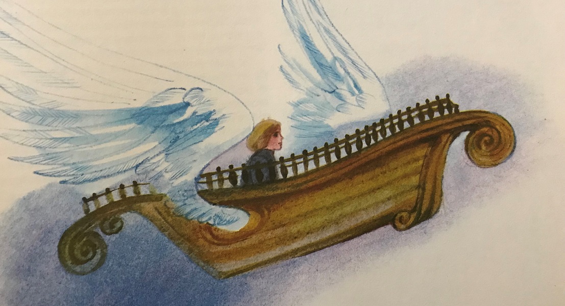 Illustration présente dans "Les plus beaux récits merveilleux" © 1982 Editions Gründ | Photo © Koyolite Tseila, édition privée