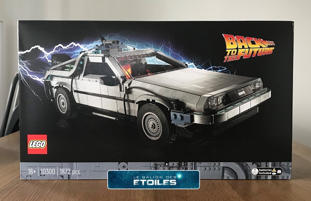 DeLorean DMC-12 | La machine à remonter le temps de Retour vers le Futur | LEGO 10300