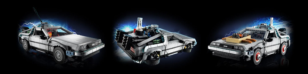Les 3 versions de la DeLorean Les 3 versions de la DeLorean