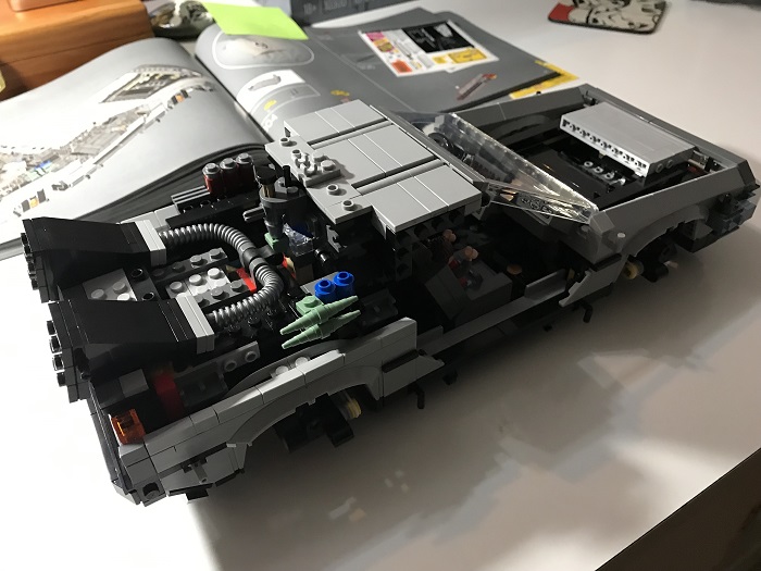 Copyright @ 2023 Koyolite Tseila, DeLorean DMC-12 LEGO 10300, collection privée