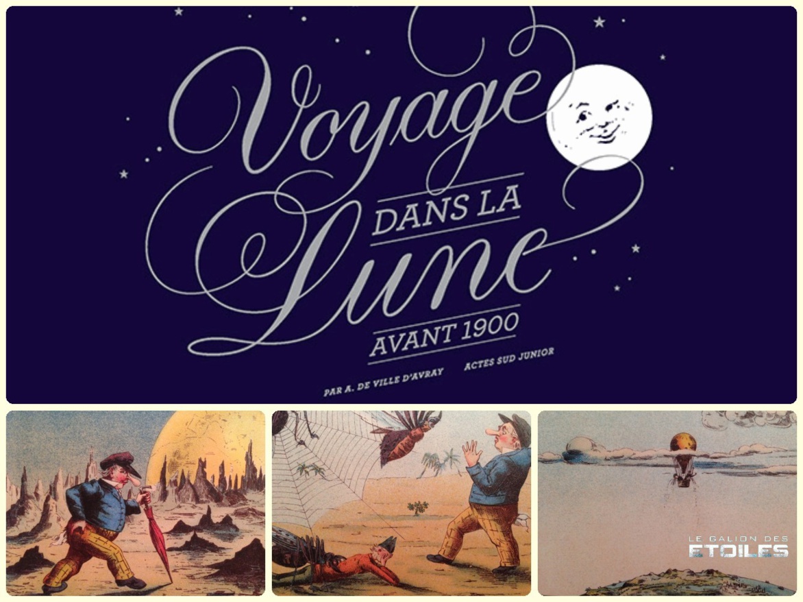 Voyage dans la Lune avant 1900 | A. de Ville d'Avray | 1892