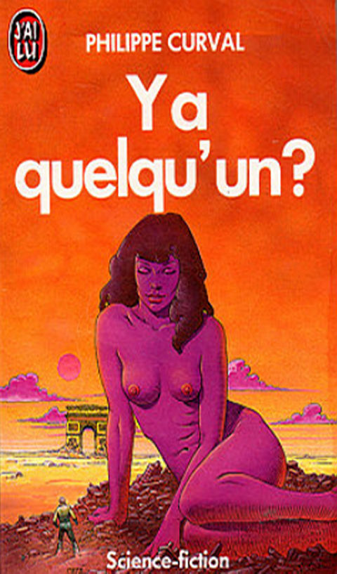 Y'a quelqu'un ? @ 1985 J'ai Lu | Illustration de couverture @ Philippe Caza Y'a quelqu'un ? @ 1985 J'ai Lu | Illustration de couverture @ Philippe Caza