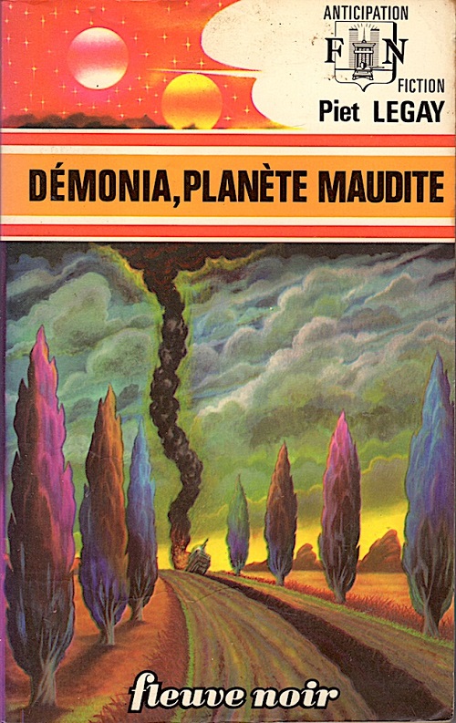 Démonia, planète maudite @ 1977 Fleuve Noir | Illustration de couverture @ René Brantonne