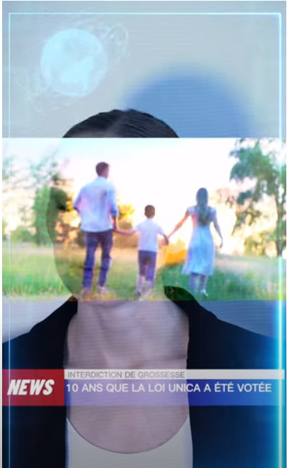 La loi de l'enfant unique | Illustration (copie d'écran du court métrage) @ 2023 Enora Hope La loi de l'enfant unique | Illustration (copie d'écran du court métrage) @ 2023 Enora Hope