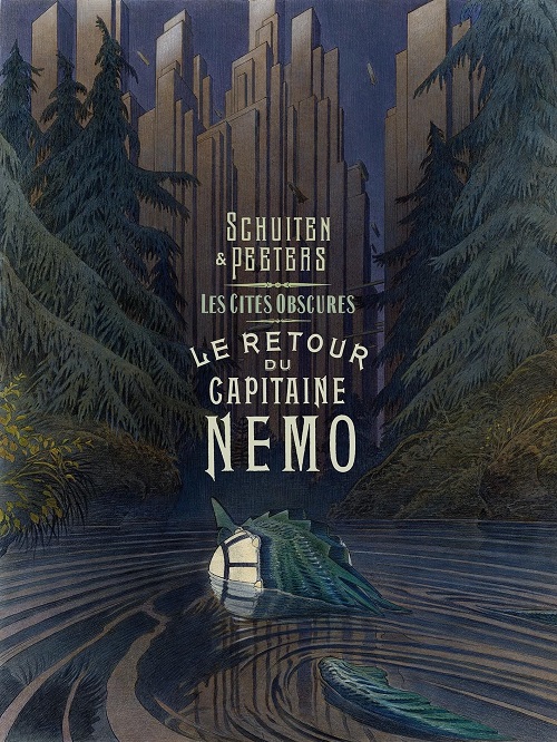 Le Retour du Capitaine Nemo @ 2023 Casterman | Illustration de couverture @ François Schuiten