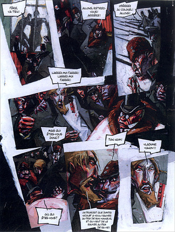 Un drame en Livonie, planche p.38 © 2004 Editions EP | Photo © Koyolite Tseia, édition privée Un drame en Livonie, planche p.38 © 2004 Editions EP | Photo © Koyolite Tseia, édition privée