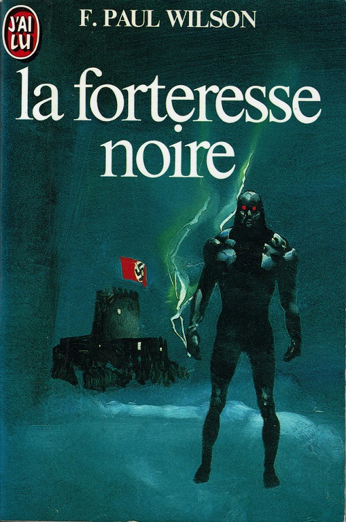 La Forteresse noire, réédition @ 1984 J'ai Lu | Illustration de couverture @ Tibor Csernus