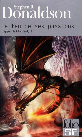Le Feu de ses passions, réédition @ 2005 Folio SF | Illustration de couverture @ Philippe Gady