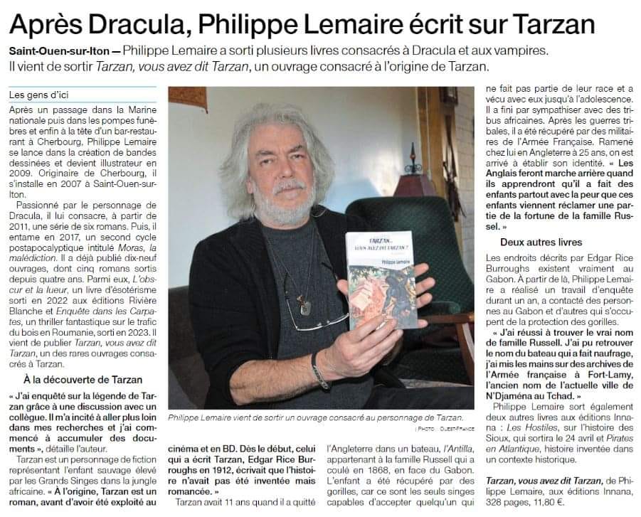 Scan de la coupure de Presse @ 2024 Philippe Lemaire Scan de la coupure de Presse @ 2024 Philippe Lemaire