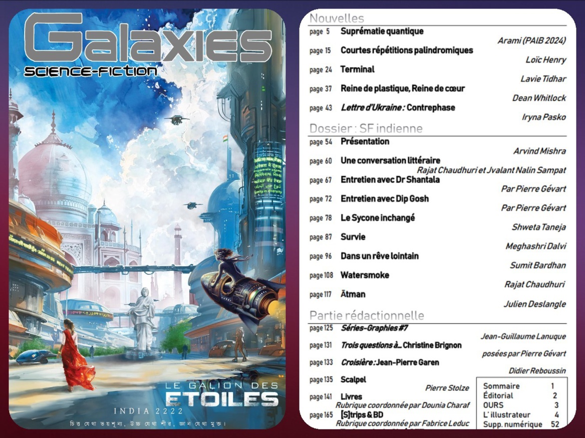 Galaxies Science-Fiction no 86 | Sci-fi en Inde | 2024