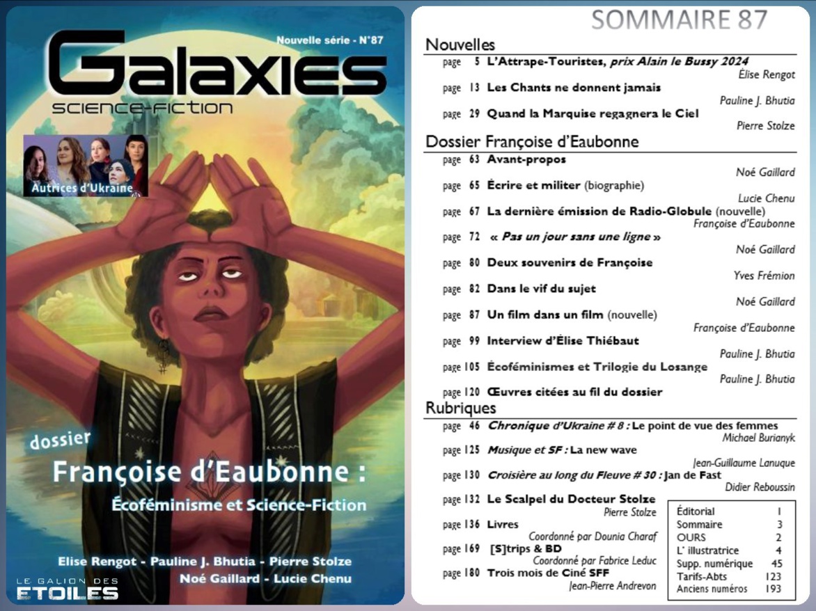 Galaxies Science-Fiction no 87 | Écoféminisme et science-fiction | 2024