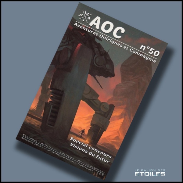 AOC no 50 @ 2018 Club Présences d'Esprits | Illustration de couverture @ Anthony Avon AOC no 50 @ 2018 Club Présences d'Esprits | Illustration de couverture @ Anthony Avon