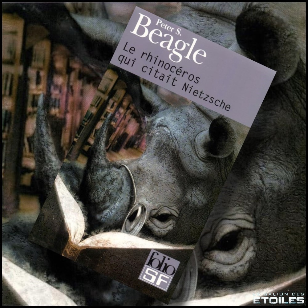 Le Rhinocéros qui citait Nietzsche @ 2002 Folio SF | Illustration de couverture @ Eric Scala Le Rhinocéros qui citait Nietzsche @ 2002 Folio SF | Illustration de couverture @ Eric Scala