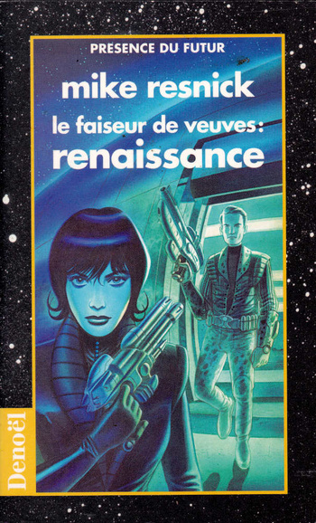 Le Faiseur de veuves : Renaissance © 1998 Editions Denoël | Illustration de couverture © Philippe Gauckler Le Faiseur de veuves : Renaissance © 1998 Editions Denoël | Illustration de couverture © Philippe Gauckler