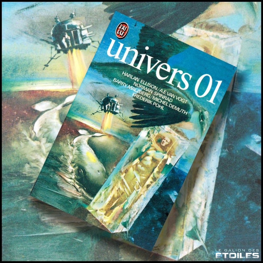 Univers 01 © 1975 Editions J'ai Lu | Illustration de couverture © Tibor Csernus Univers 01 © 1975 Editions J'ai Lu | Illustration de couverture © Tibor Csernus