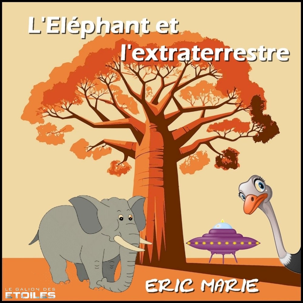 L'éléphant et l'extraterrestre | Montage © Eric Marie L'éléphant et l'extraterrestre | Montage © Eric Marie