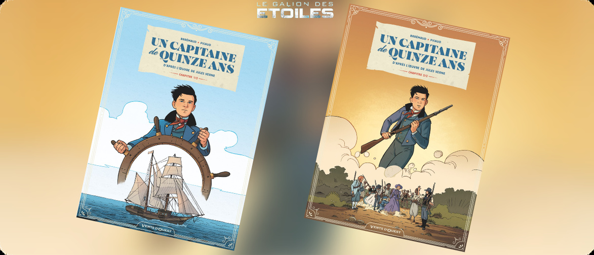 Un capitaine de quinze ans | Brrémaud, Picaud | 2022