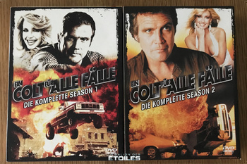 L'Homme qui tombe à pic, coffrets DVD des saisons 1 et 2 | Photo © Koyolite Tseila, éditions privées