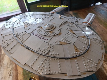 USS Enterprise NCC-1701-D | Photo © 2026 Christobal Columbus, collection privée