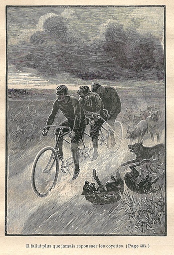 Illustration de George Roux pour les éditions Hetzel