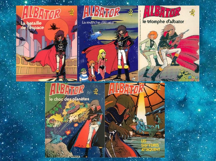 Les 5 BD d'Albator | Montage @ Le Galion des Etoiles Les 5 BD d'Albator | Montage @ Le Galion des Etoiles