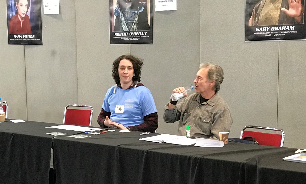 Copyright @ 2018 Koyolite Tseila | Destination Star Trek Germany, dédicaces Gary Graham, photo personnelle Copyright @ 2018 Koyolite Tseila | Destination Star Trek Germany, dédicaces Gary Graham, photo personnelle