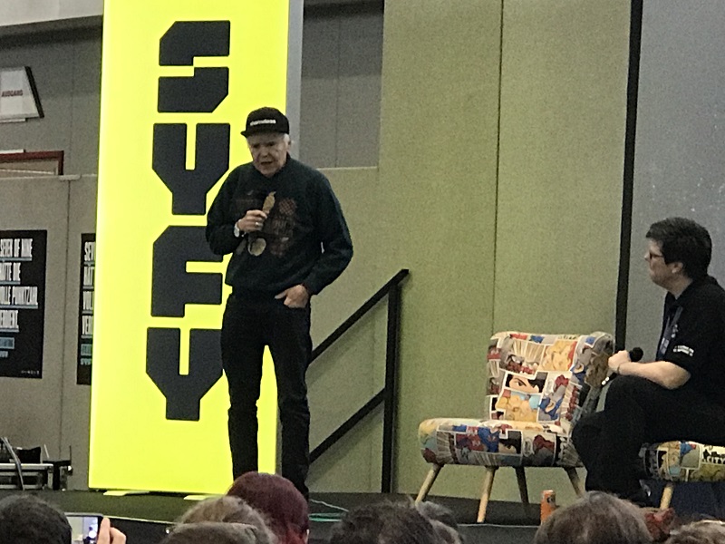 Copyright @ 2018 Koyolite Tseila | Destination Star Trek Germany, speech de Walter Koenig (alias Pavel Chekov), photo personnelle